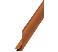 Планка карнизного свеса сложная Металл Профиль 185x50x2000 Agneta 0,5 Планка карнизного свеса сложная Металл Профиль 185x50x2000 Agneta 0,5