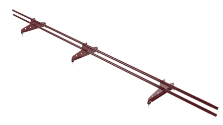 Трубчатый New Line d-25 мм 3 опоры RAL 3005