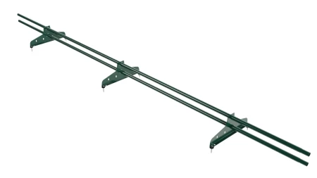 Трубчатый New Line d-25 мм 3 опоры RAL 6005 Трубчатый New Line d-25 мм 3 опоры RAL 6005