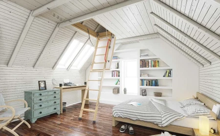 Чердачная люк-лестница Döcke Lux   фото