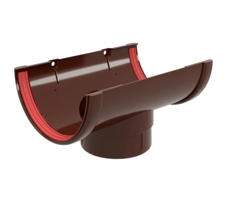 Воронка желоба ПВХ d-120x90 мм ГрандЛайн Классика   фото