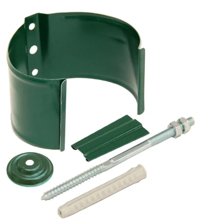 Кронштейн трубы на кирпич d-90 мм Grand Line Полиуретан 0,6 RAL 6005