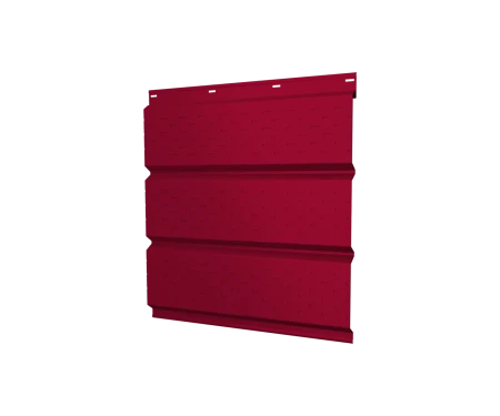 Металлический софит Grand Line Satin 0,5 с полной перфорацией Ral 3003