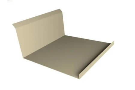 Планка примыкания нижняя Grand Line 20x122x260x15 0,45 Полиэстер цвет RAL 1015