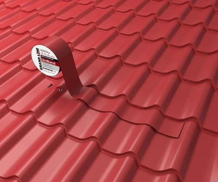 Герметизирующая лента Grand Line UniBand самоклеящаяся RAL 3005 красная 10x0,1м