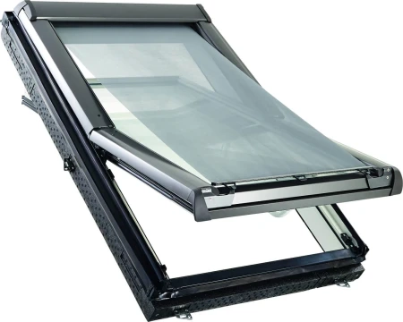 Мансардное окно Roto Designo R45 K200   фото Мансардное окно Roto Designo R45 K200   фото