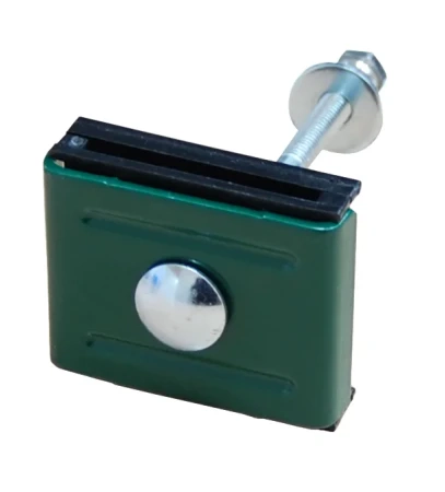 Крепление скоба (болт М6x110+гайка антивандальная М6) RAL6005