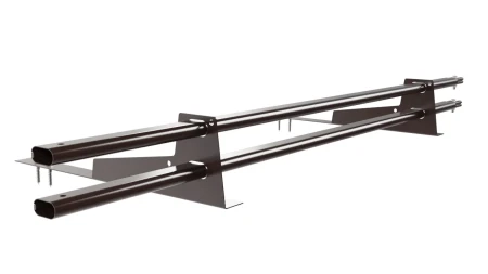 Для гибкой черепицы 1 м RAL 8017