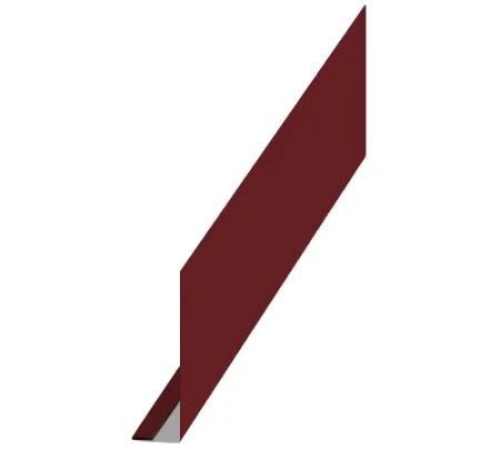 Планка карнизного свеса Металл Профиль 250x50x2000 0,5 Norman цвет RAL 3011
