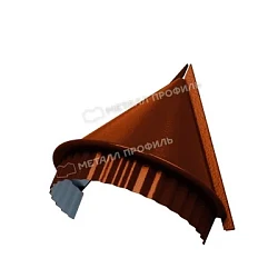 Заглушка конька круглого конусная Металл Профиль Agneta 0,5 Заглушка конька круглого конусная Металл Профиль Agneta 0,5