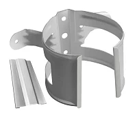 Кронштейн трубы на дерево d-90 мм Grand Line GL PU Полиуретан 0,6 Granite RAL 9003