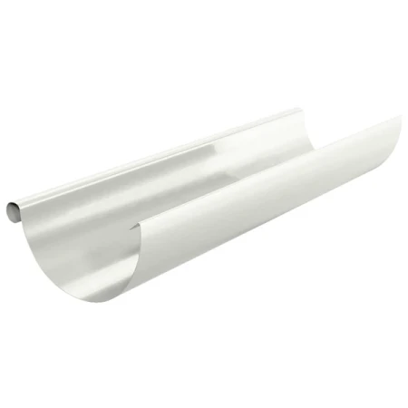 Желоб водосточный d-125 мм 3 м Металл Профиль GRANDSYSTEM Полиэстер 0,5   фото