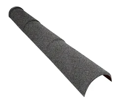 Конек полукруглый тройной для композитной черепицы Grand Line Конек полукруглый тройной для композитной черепицы Grand Line