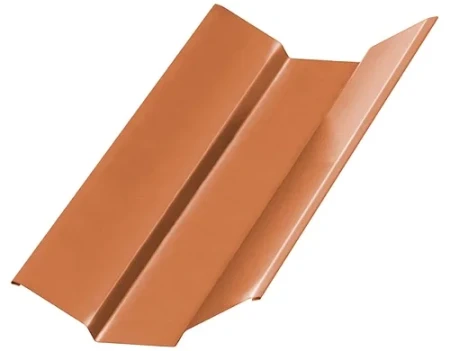 Планка ендовы верхняя Металл Профиль 76x76x2000 0,5 AGNETA цвет Copper