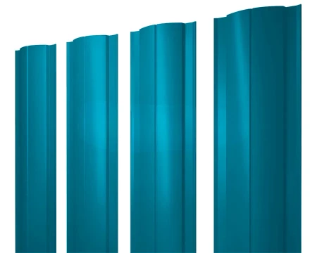 Штакетник Grand Line Круглый 128 Полиэстер 0,45 прямой   фото