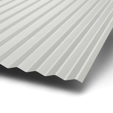 МП-18 (гофра) Полиэстер 0,45 Ral 9002