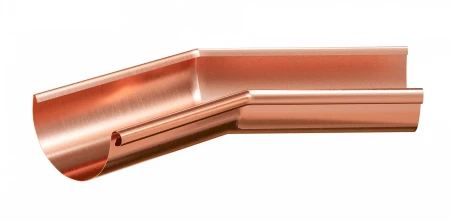 Угол желоба внутренний d-150 мм 135 гр Aquasystem Элит 0,6 медный