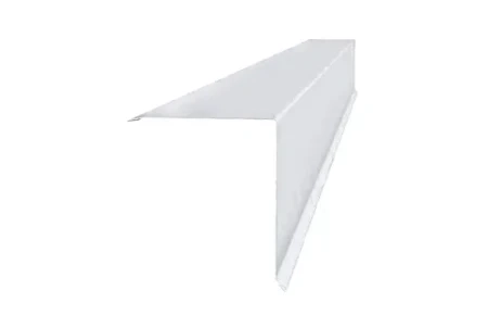 Планка конька односкатной кровли Grand Line 160x160 0,5 Satin цвет RAL 9003