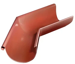 Угол желоба наружный d-125 мм 135° Grand Line Полиуретан 0,6