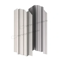 Штакетник Металл Профиль Прямоугольный Trapeze Norman 0,5 фигурный