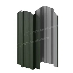 Штакетник Металл Профиль Прямоугольный Trapeze Viking 0,45 фигурный