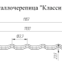 Classic Rooftop Matte (Стальной бархат) 0,5 RR 32 Classic Rooftop Matte (Стальной бархат) 0,5 RR 32
