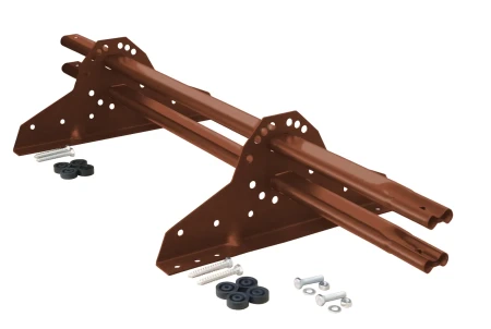 Трубчатый 1 м RAL 8004