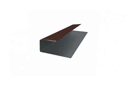 J-Профиль Grand Line 12 мм Rooftop Matte (Стальной бархат) 0,5 J-Профиль Grand Line 12 мм Rooftop Matte (Стальной бархат) 0,5