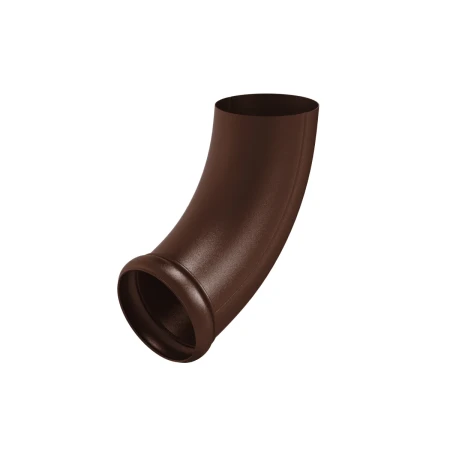 Колено стока (отвод трубы) декорированный d-90 мм Аквасистем Премиум PU Matt 0,6   фото