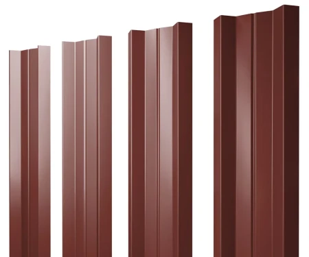 М-образный Полиэстер 0,45 RAL 3009 прямой