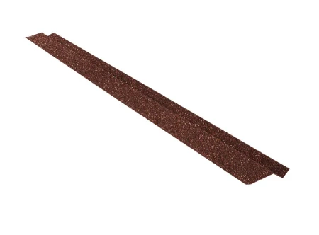 Планка карнизная малая для композитной черепицы Grand Line цвет Какао