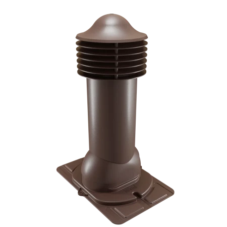 Вентиляционный выход Viotto 125/650 не утепленный с универсальным проходным элементом   фото