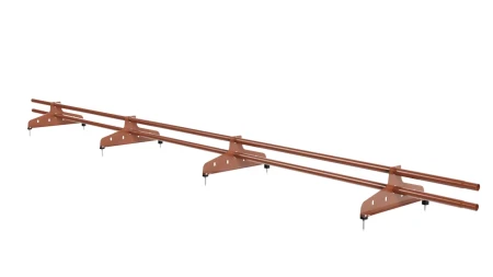 New Line трубчатый d-25 мм 4 опоры 3 м 