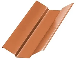 Планка ендовы верхняя Металл Профиль 76x76x2000 Agneta 0,5 Планка ендовы верхняя Металл Профиль 76x76x2000 Agneta 0,5