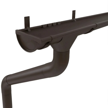 Комплект металлического водостока ГрандЛайн GL PE Matt d-125x90 мм Полиэстер Matt RR 32   фото