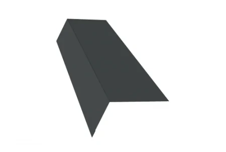 Планка карнизная широкая Grand Line 100x85 0,45 Полиэстер цвет RAL 7005