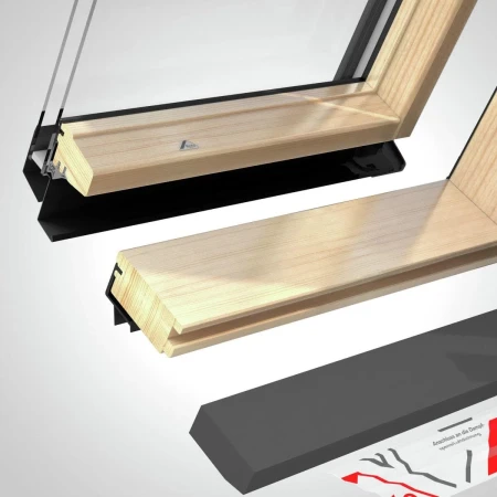 Распашное окно Roto WDA Designo R35 H WD   фото