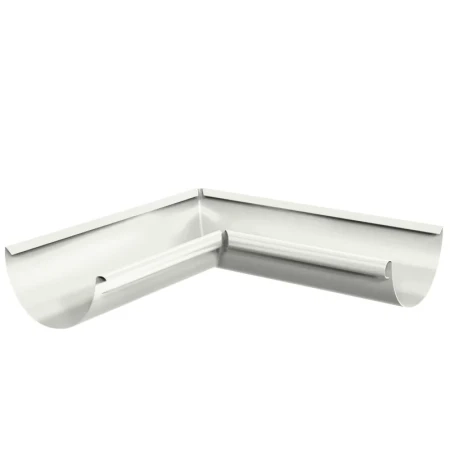 Угол желоба внутренний d-150 мм Металл Профиль FORAMINA PUR Purman двухсторонний 0,6 RAL 9010