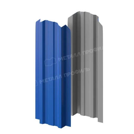 Прямоугольный Lane Norman 0,5 RAL 5005 фигурный