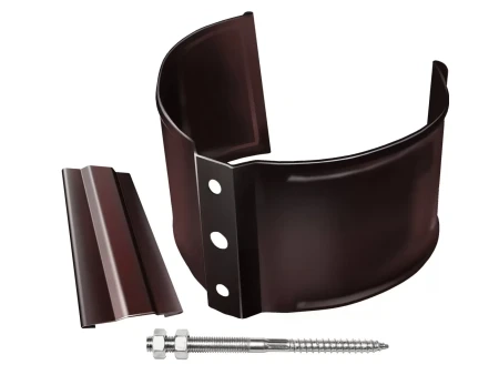 Кронштейн трубы на кирпич d-100 мм Grand Line Полиуретан 0,6 RAL 8017