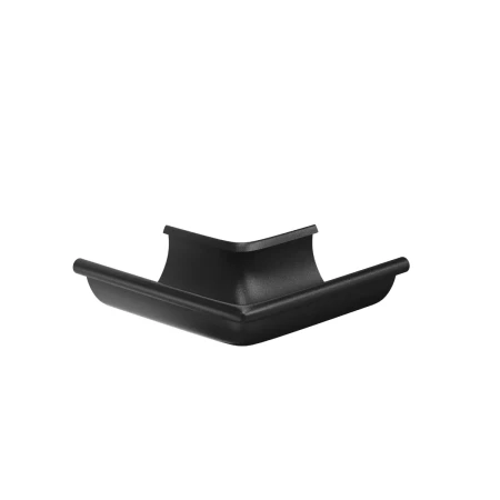 Угол желоба наружный d-150 мм 90° Aquasystem Premium PU Matt 0,6 RAL 9005
