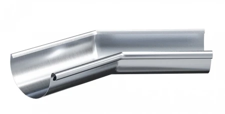 Угол желоба внутренний d-150 мм 135 гр Aquasystem Premium 0,5 Оцинкованный