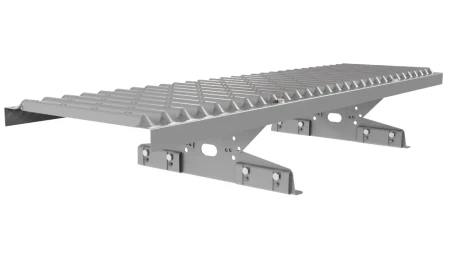 Русский рубеж для фальцевой кровли 1,25 м, Ral 7004