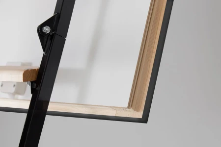 Чердачная люк-лестница Oman Складная комбинированная 4-х секционная противопожарная Stallux EI45   фото