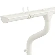 Комплект металлического водостока Аквасистем Комфорт d-150x100 мм 6 м/3 м PU Ral 9003