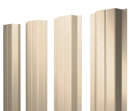 П-образный Полиэстер 0,45 RAL 1015 прямой