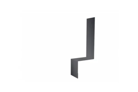 Планка примыкание боковое фальц Grand Line 0,45 Полиэстер цвет RAL 7004