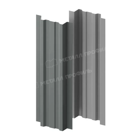 Прямоугольный Lane Полиэстер 0,45 RAL 7005 прямой