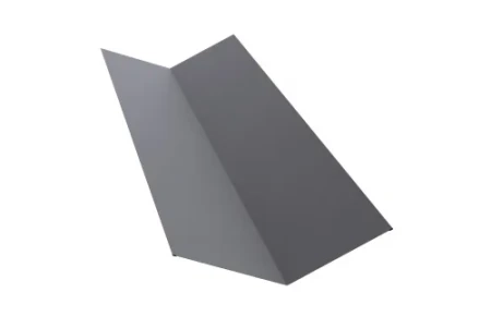 Планка ендовы верхней Grand Line 145x145 0,5 Satin цвет RAL 7004