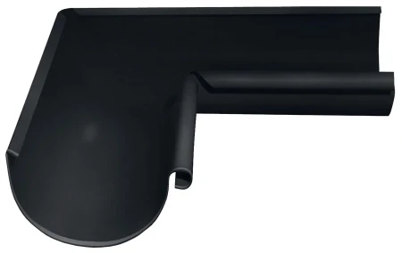 Угол желоба наружный d-125 мм 90 гр Grand Line Optima Matt Полиэстер Matt 0,55 RAL 9005